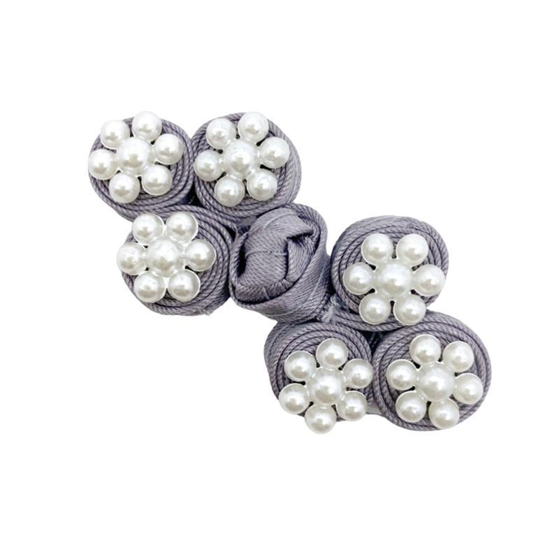 Beaded Cheongsam Buttons Chinese Closures Buttons Hanfus Buttons Chinese Knots Buttons Handmade Sewings Fasteners