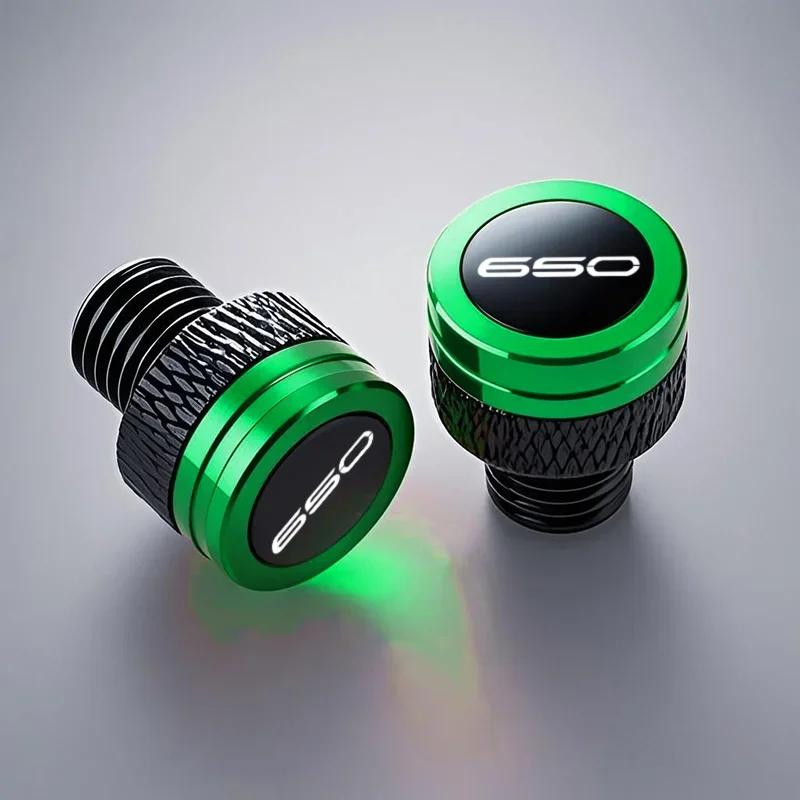 Motorcycle Accessories CNC aluminum mirror Hole plug screw bolt 2025 NEW For Kawasaki Z650 Z650RS Z 650RS Z650 RS Z 650