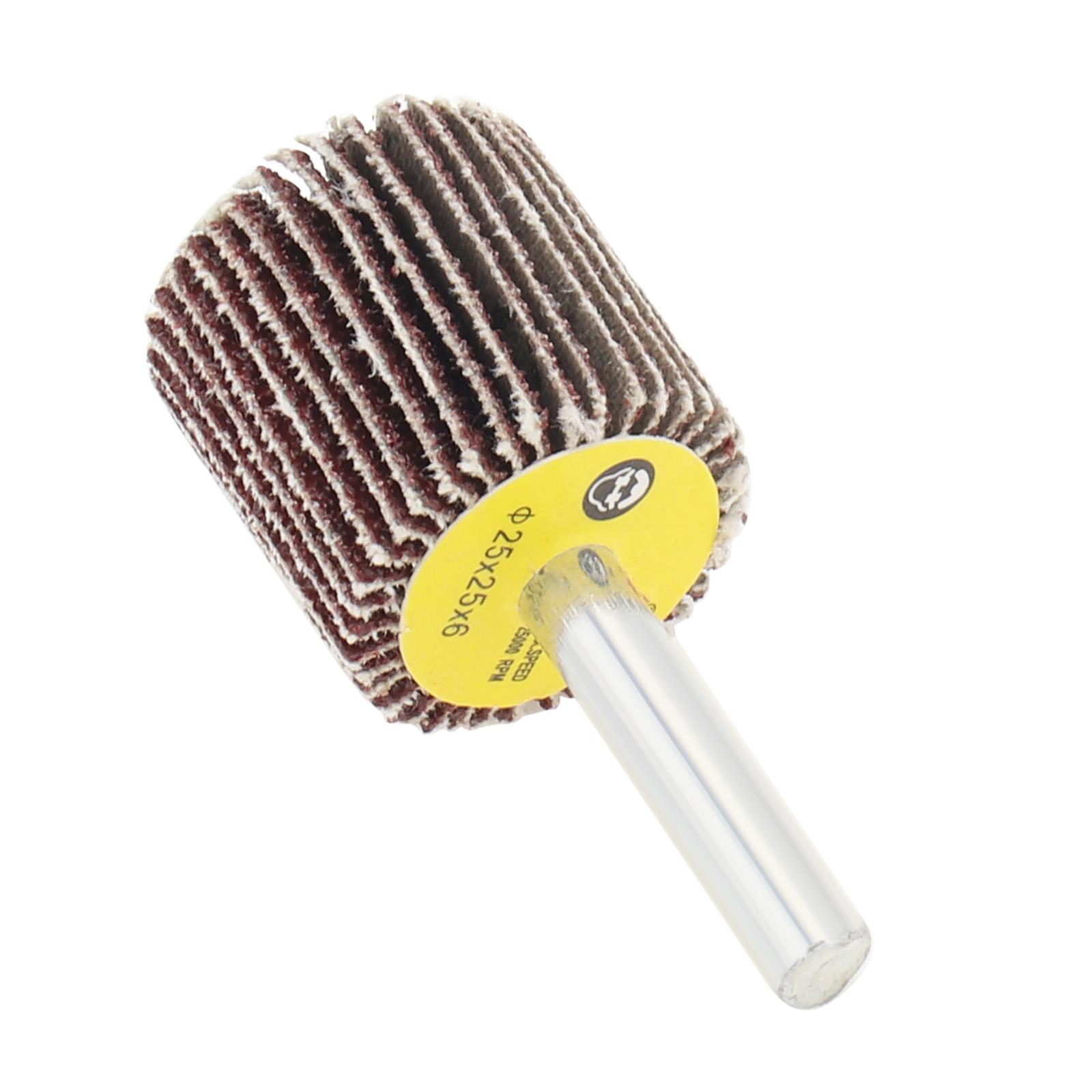 

80 Grits Flap Wheel Sandpaper Wheel Rust Remover Deburring Grinding Polishing Tool for Flat Surface