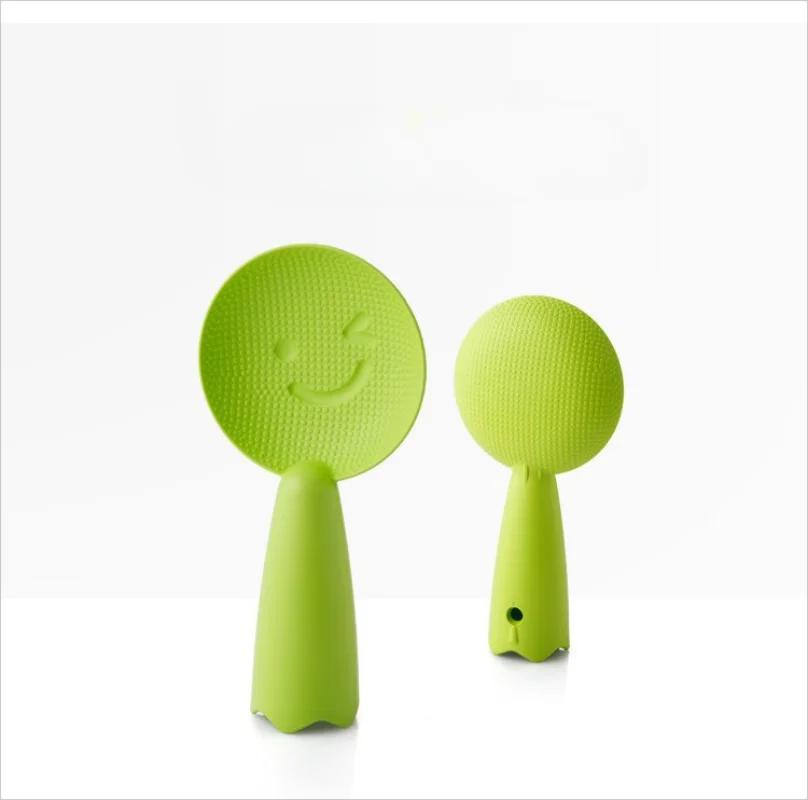 Rice Spoon Creative Cute Smiling Face Rices Spoon Rice Cooking Scoop Spatula Rices Spoon Paddle Plastic Non Stick Kitchen Tools