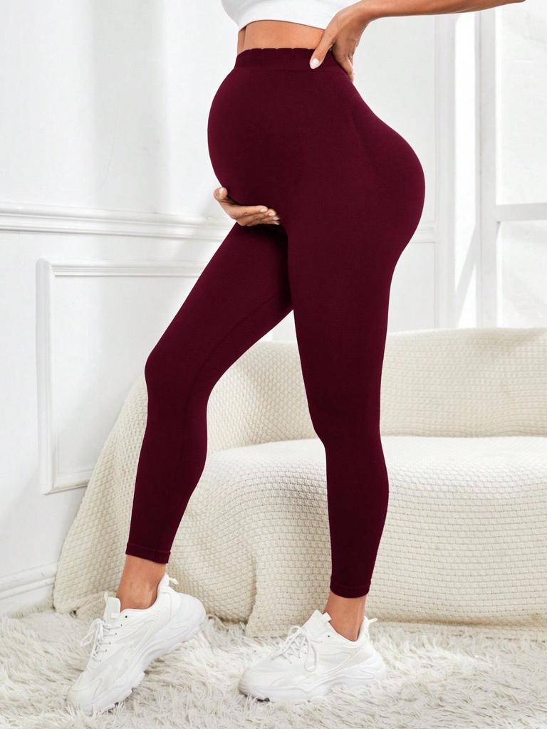 Maternity Yoga Leggings: High Elastic, Quick-dry, Breathable, Essential for Autumn/Winter.
