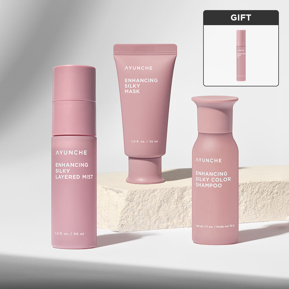 AYUNCHE Enhancing Silky Starter Set Shampoo