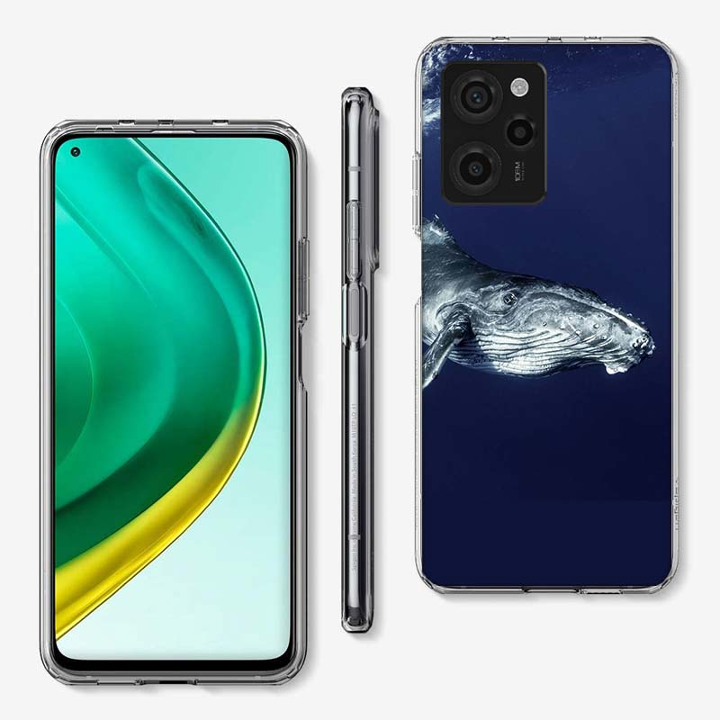 Whale Sea Giant Cover Phone Case For Xiaomi Poco M8 M7 M6 M4 M3 X7 X6 X4 Pro F7 Ultra M5S Mi 14 14T 15 15T 12T 10T Pro 12S 12 11