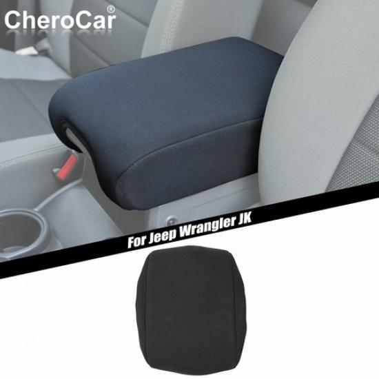 

Center Console Armrest Box Cover Pad Accessories for Jeep Wrangler JK JKU 07-10