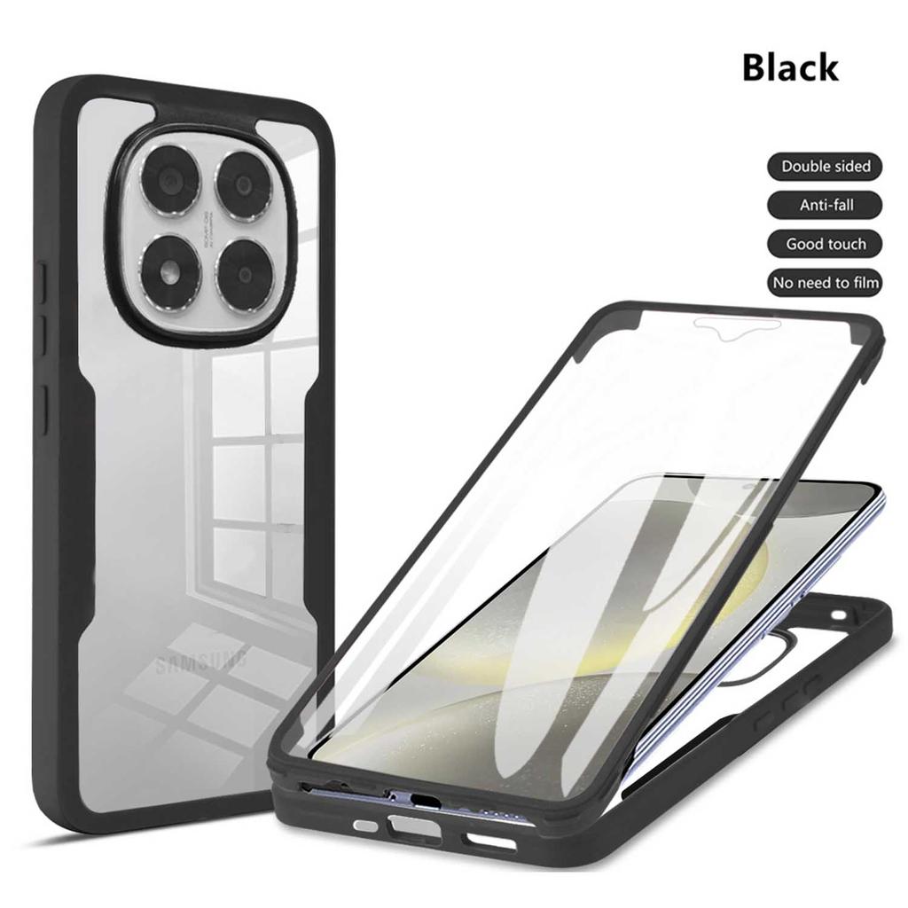For Rdmi Note 15 14 13 Pro Plus Anti Shock And Anti Fall 360 Fully Wrapped Phone Case For Redmi Note 14S Transparent Phone Case