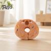 Catnip Cat Toy Donut Shape Toy, with Natural And Rattle Paper, PP Cotton Filling Stimulating Teaser Chew Bite Anxiety Relief Pet for Cats Teeth