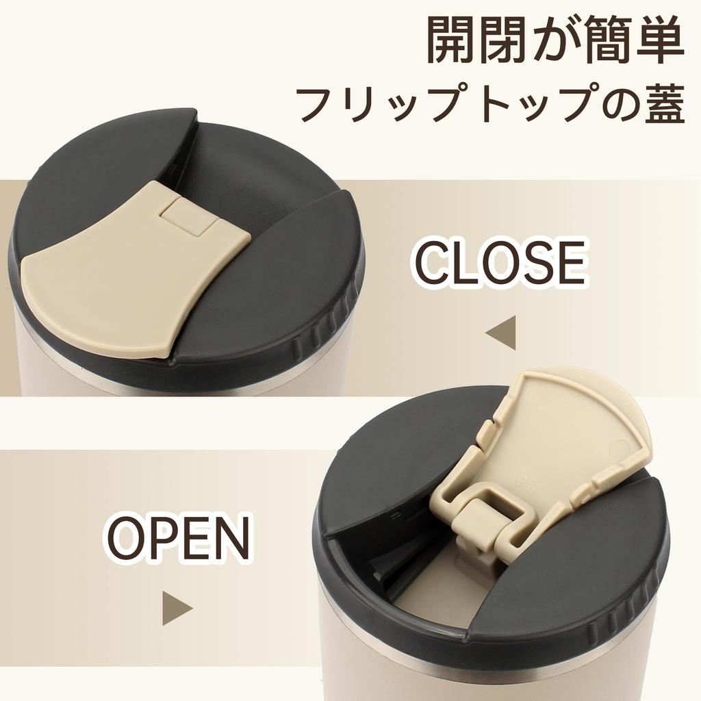 TYESO Tumbler with Lid, Leak-Proof, Vacuum Insulated, Large Capacity, Stainless Steel Thermos, Water Bottle, Coffee Cup, Direct Drinking, Portable,