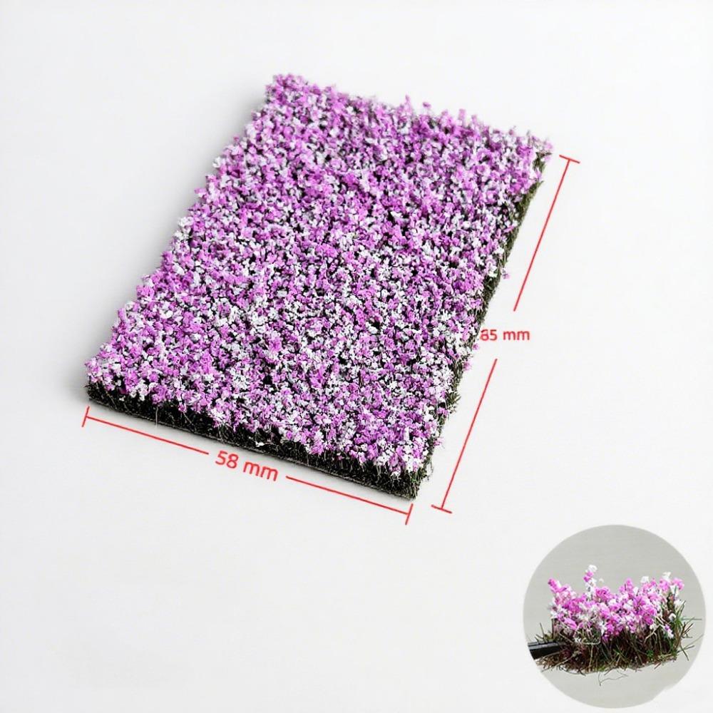 

Multicolor Hand Torn Flower Clusters DIY Accessories Height 10mm/16mm Artificial Flower Cluster Sand Table Building Models