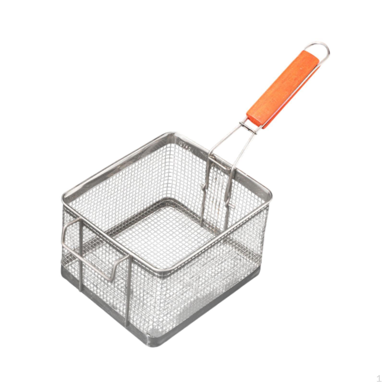 

Коммерческая корзина для жарки, съемный сетчатый фильтр для жарки, сервировка из нержавеющей стали S