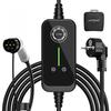 JATRHG EV Chargeur 12M 3.6KW-1.5KW 16A|13A|10A|8A Type 2 Câble De Charge Voiture Electrique Portable Courant Commutable Chargeur EV