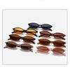 Neue Vintage Oval Sonnenbrille Frauen Männer Luxus Marke Y2K Kleine Rechteck Sonnenbrille Weibliche Kleine Ellipse Brillen