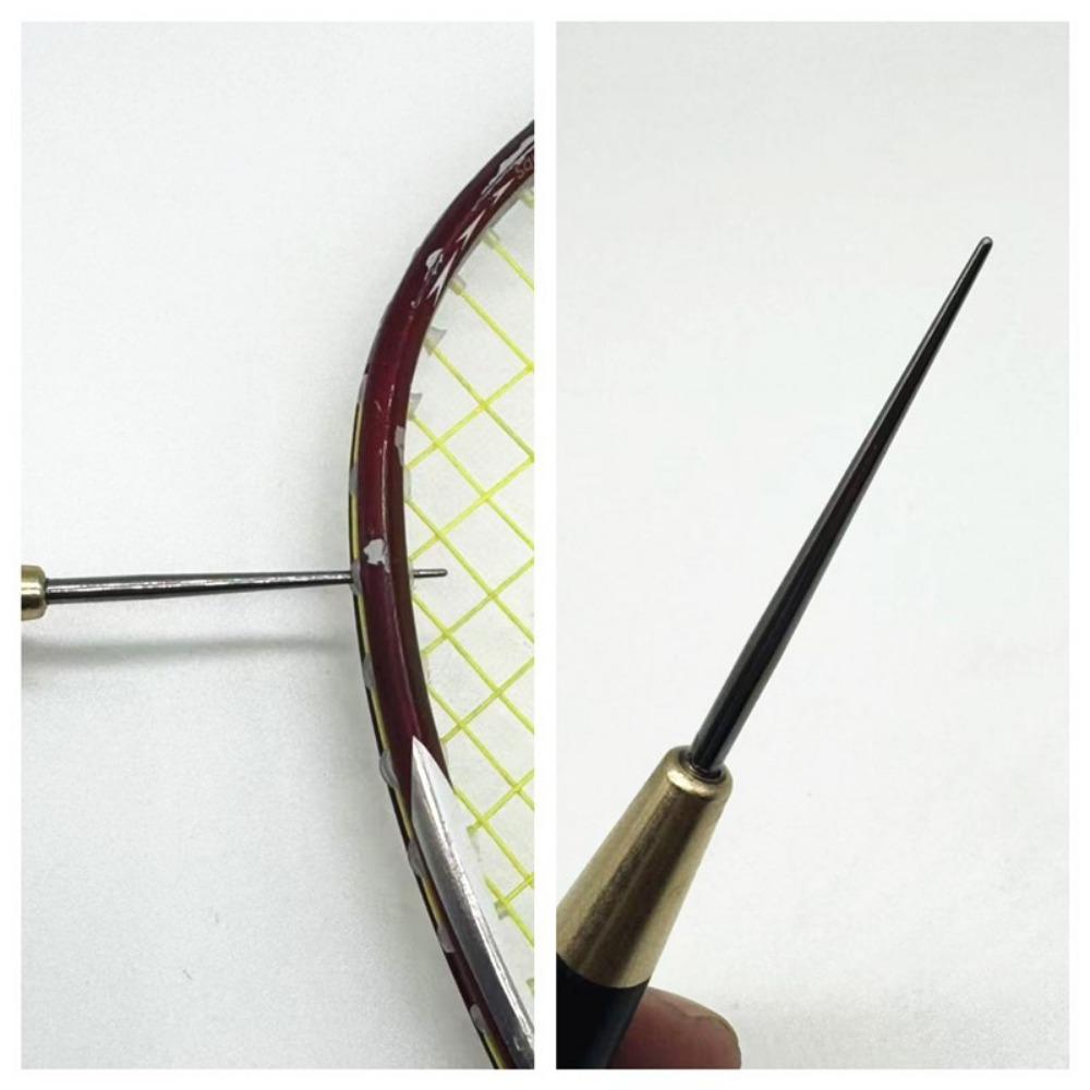 Wood Handle Badminton Racket Bag Tapered Steel Shaft Racket Bag Tennis Racket Bag Badminton Repair чёрный