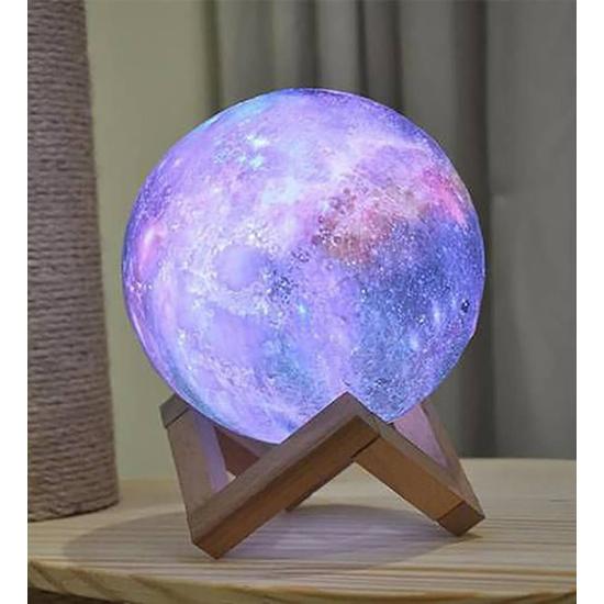 

Декоративный 3D ночник Galaxy Planet 12 см с декоративной подставкой