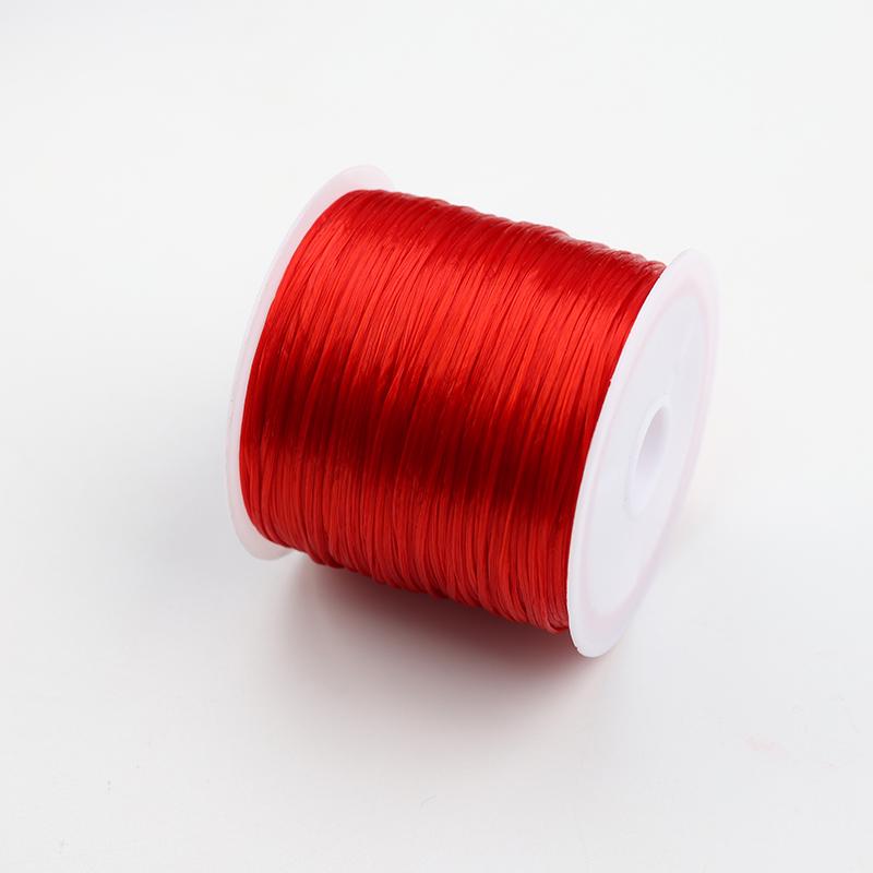 Elastic Cord Roll for Beading: 60m Bracelet & Pearl Thread