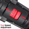 AC 100-240V Multifunction 36V Dual Speed 25 Torque Electric Cordless Drill Screwdriver LED