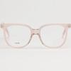 [Celine] Eyeglass Frames CL5010IN 072 Square Horn-rimmed Transparent Pink Oversized Fit