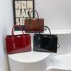 Luxury Crocodile Pattern PU Leather Shoulder Bag for Women Large Capacity Top-Handle Crossbody Tote Sac