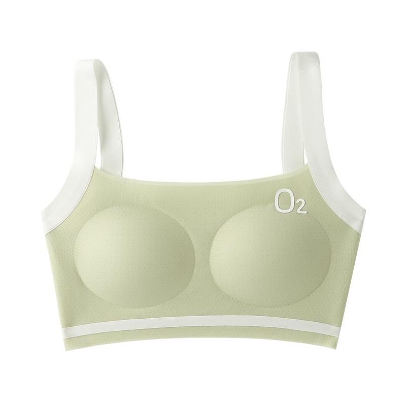 

Less students developmental period sports shock-proof small vest children s summer seamless cool breathable bra M (recommended weight 35-42.5kg )