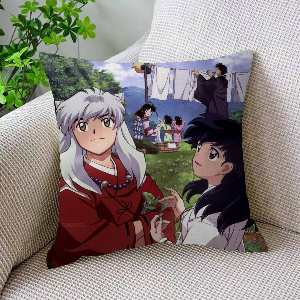 1Pc Anime I-Inuyasha Lucky Dragon Pillow Cover Sofa Cushion Cover Home Room Decoration Children Gift