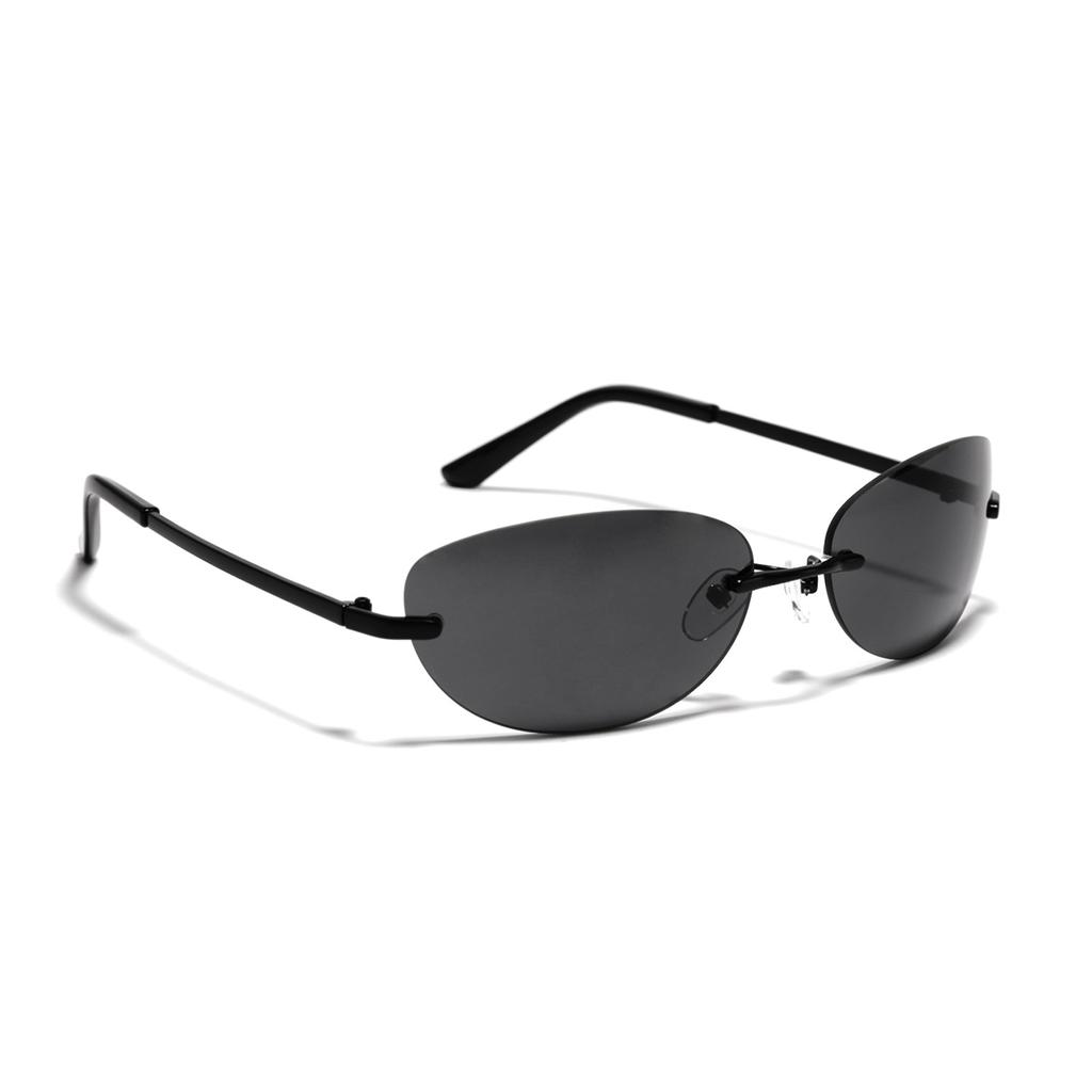 Frameless Future Wind Glasses Millennial Babes Wind Sunglasses Retro Women'S Sunglasses Men'S Metal
