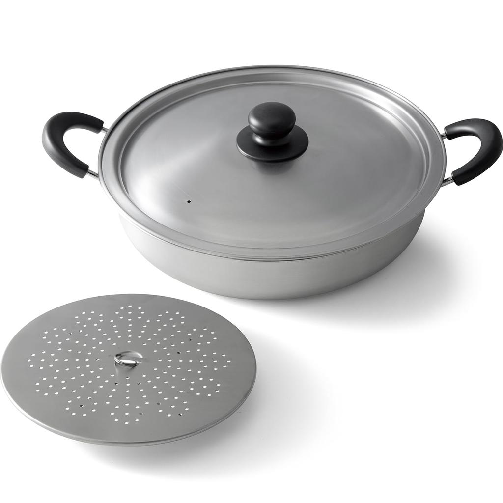 Wahei Freiz dancyu Stainless Steel Fish Simmering with Pot, 30cm, Dish, DA-35