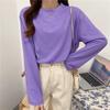 6 Color New Japanese Chic Temperament Thin Long Sleeved Women Inse Design Casual