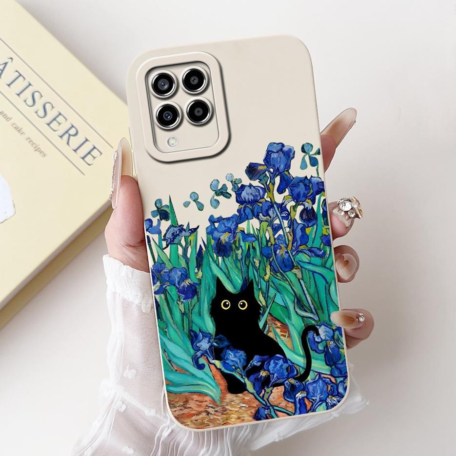 For Samsung Galaxy A12 Case SM-A125F Fashion Candy Painted Cover Full Protection Phone Case For Samsung A12 F 12 Galaxy M12 Bags