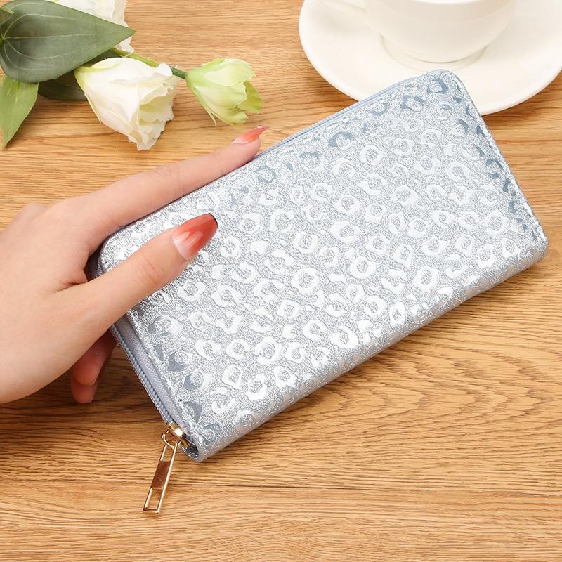 New Long Women's Zipper Wallet Multi-card Clutch Bag Large Capacity Change Bag Can Hold Mobile Phones
