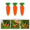 SUPVOX Artificial Carrots, Set of 12, Resin Miniature Carrot Decorations, Desktop Decorations for Easter, Home Decor and Gifts