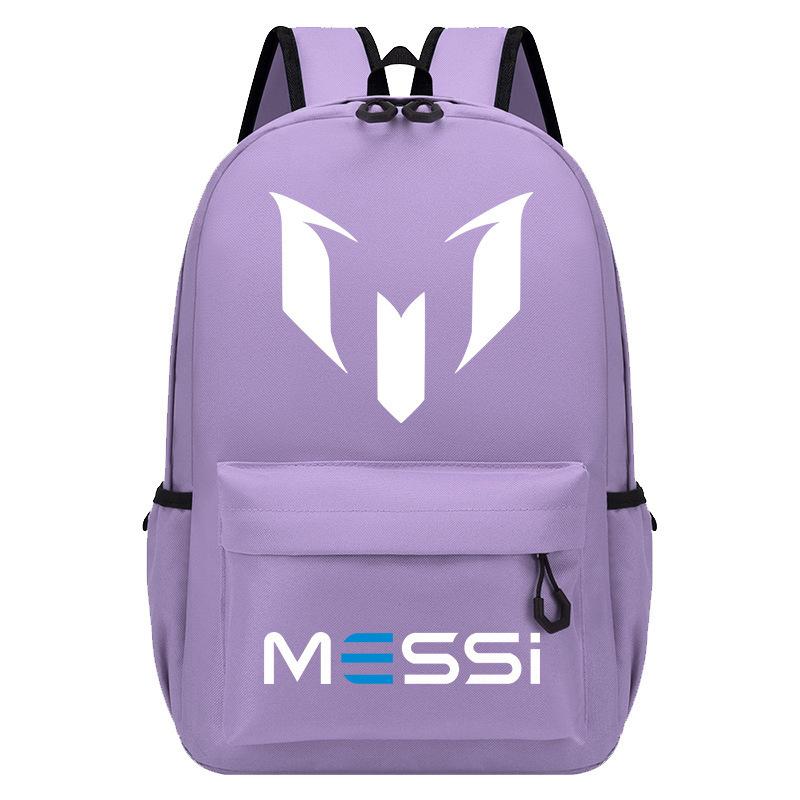 Large Capacity Schoolbag with Shoulder Strap; Student Three-piece Pencil Case Set
