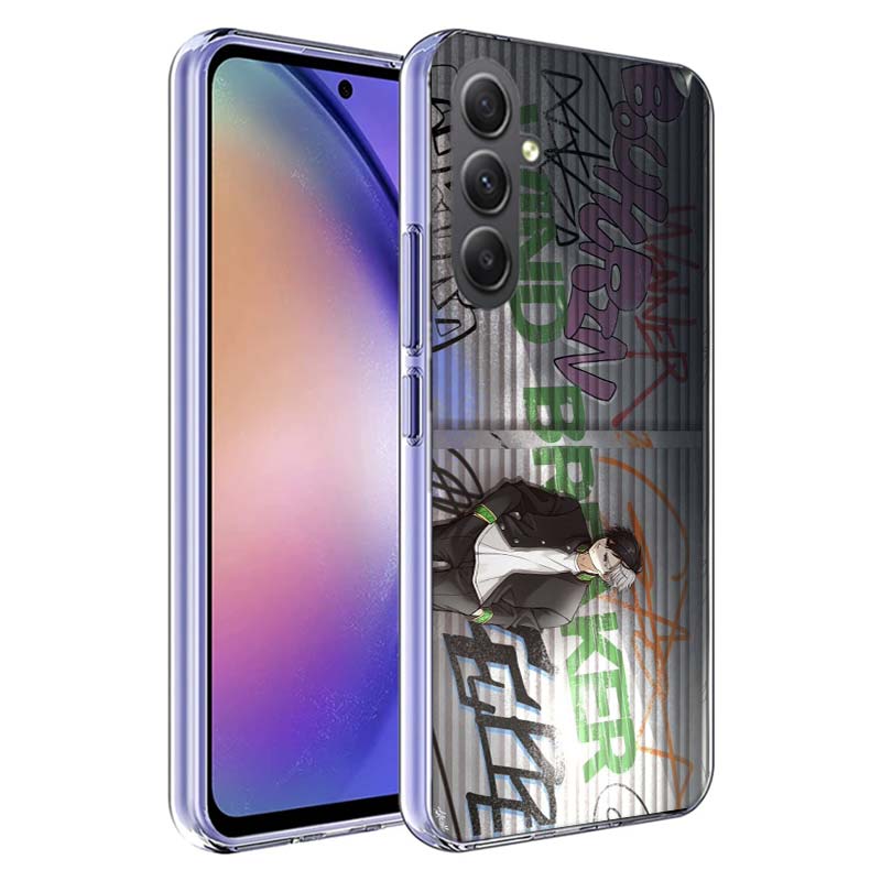 Anime Wind Breaker Sakura Phone Case for Samsung A17 A37 A57 A07 A16 A26 A36 A56 A06 A02S A12 A22 A32 A52S A04S A14 A24 A34 A54