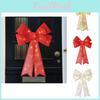 Large Illuminated Christmas Bow Decorative Wall Hanging Led Accent For Holiday Cheer