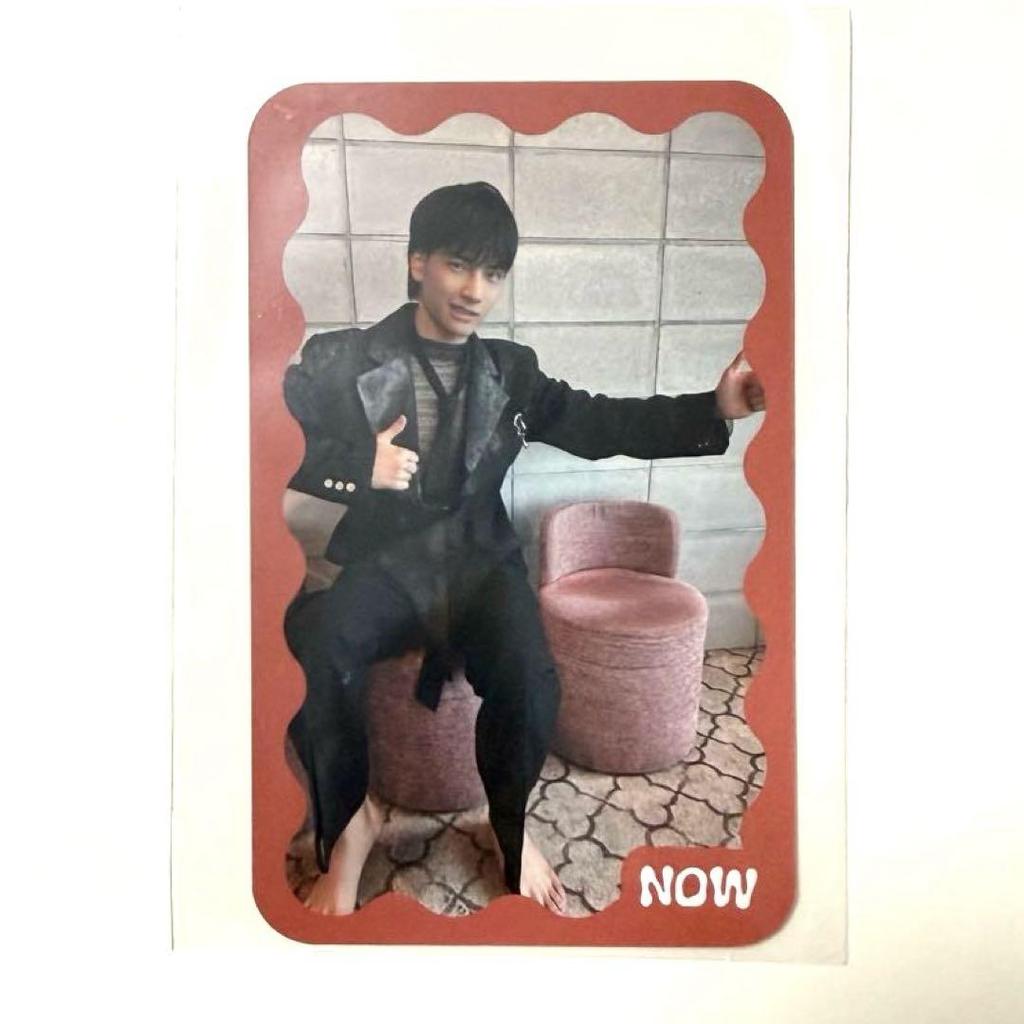 [USED] The cause is in me. Genjibu Jun Muto Sukusuku Trading Card FC Membership Renewal Benefits