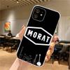 M-MoratS Band Phone Case For iPhone 17,16,15,14,13,12,11 Pro,Max,Plus,X,XS,XR,SE4,E Mini Transparent Soft Cover