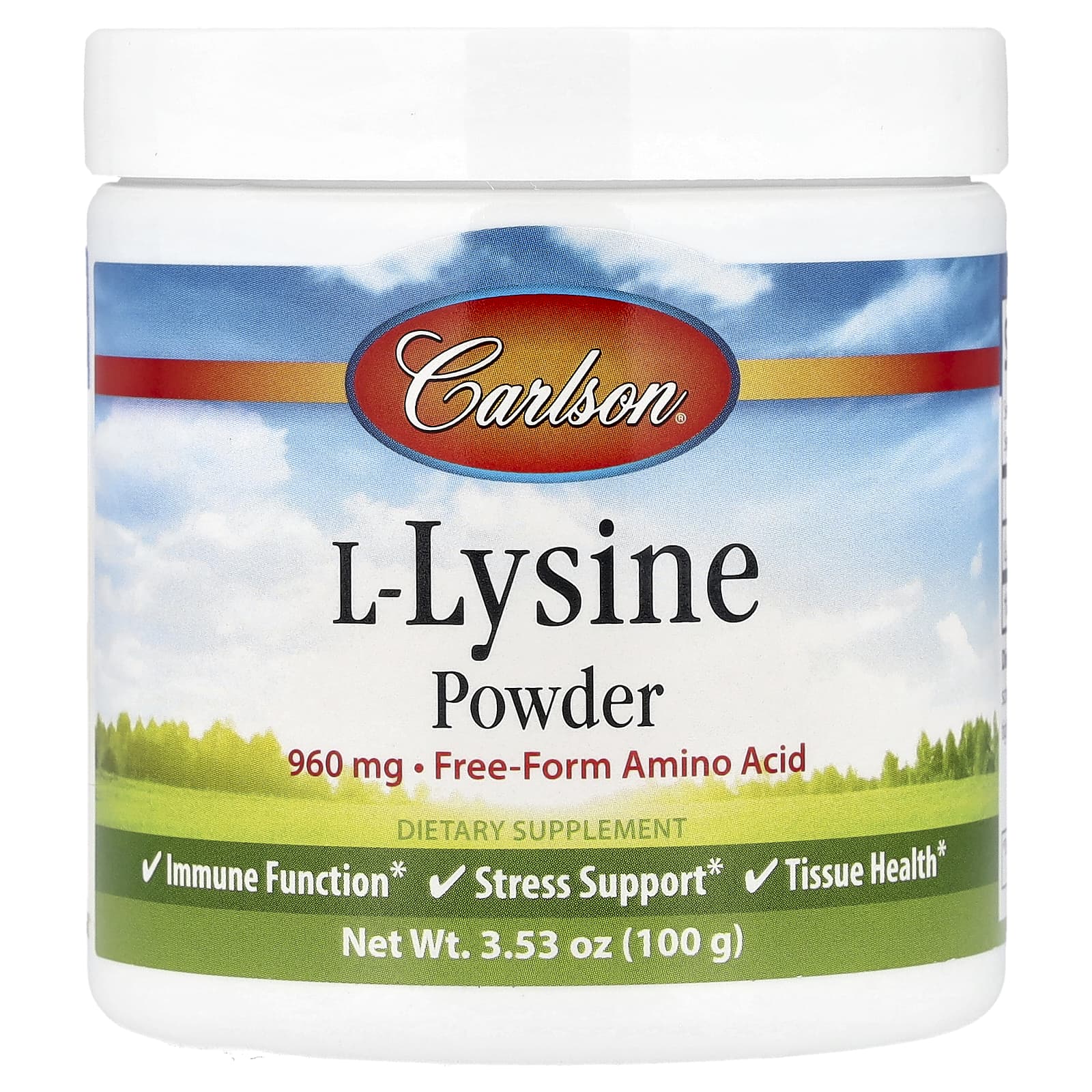 

L-Lysine, Amino Acid Powder, 100G(3.53Oz)