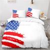 New Design American Flag 3d Bedding Set Print Duvet Cover Comforter Cover Set with Pillowcase Au Eu Us Twin Full Queen King Size