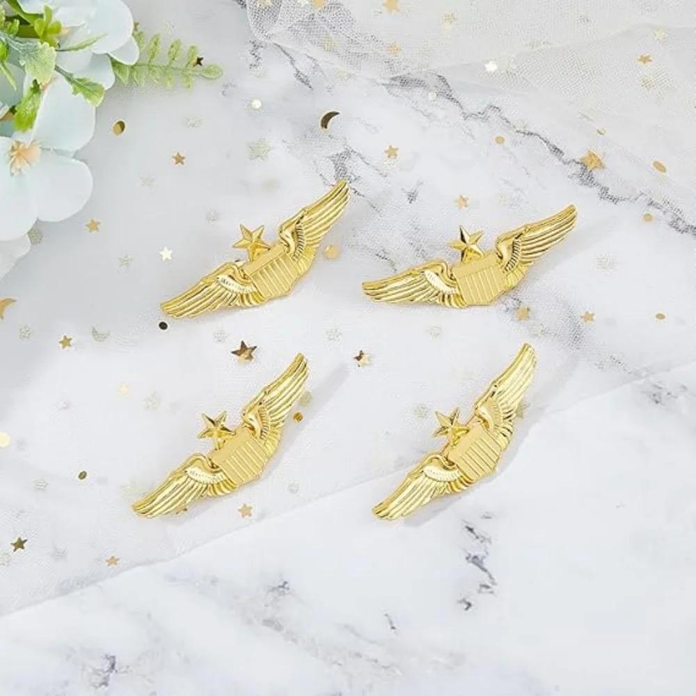 1PC  Badge Spread Wings Eagle Medal Brooch Pin Backpack Hat Bag Collar Lapel Pin Fashion Jewelry Accessories