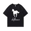 Men/Women Deftones Merch Chino Moreno Diamond Print Ladies T-shirt Casual Basics O-collar Black Shirt Short Sleeve T-shirts