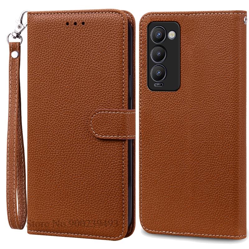 Para Capa Tecno Camon 18 Camon 18P 18 P Carteira Capa Flip de Couro Para Capa Tecno Camon 18 Premier Capa de Celular Coque Fundas