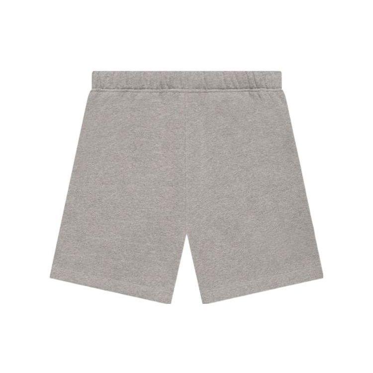 Fear of God Essentials 1977 Series SS22 Fleece Shorts With Digital Badge And Drawstring Men Shorts Dark-Oatmeal FOG-SS22-235