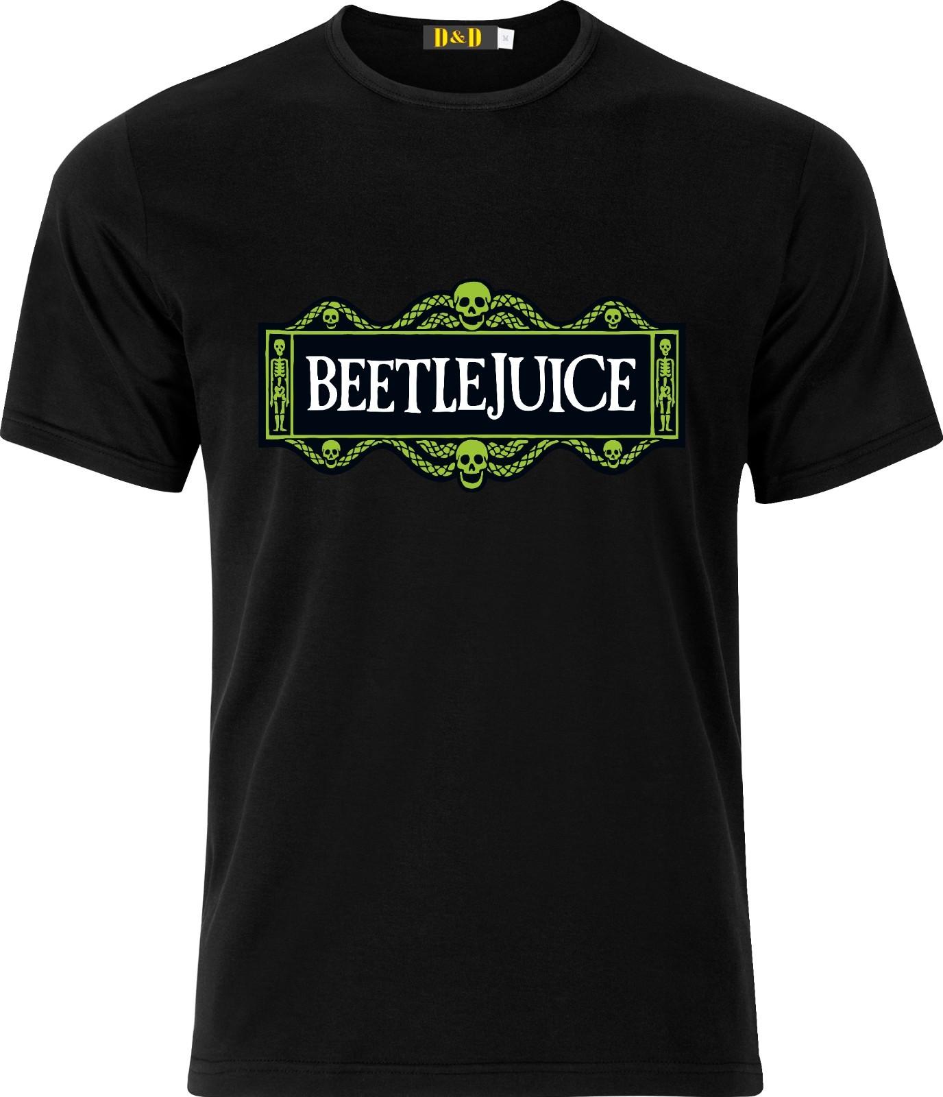 Beetle juice Adult DTF T-Shirt Mens Womens Tees Top L