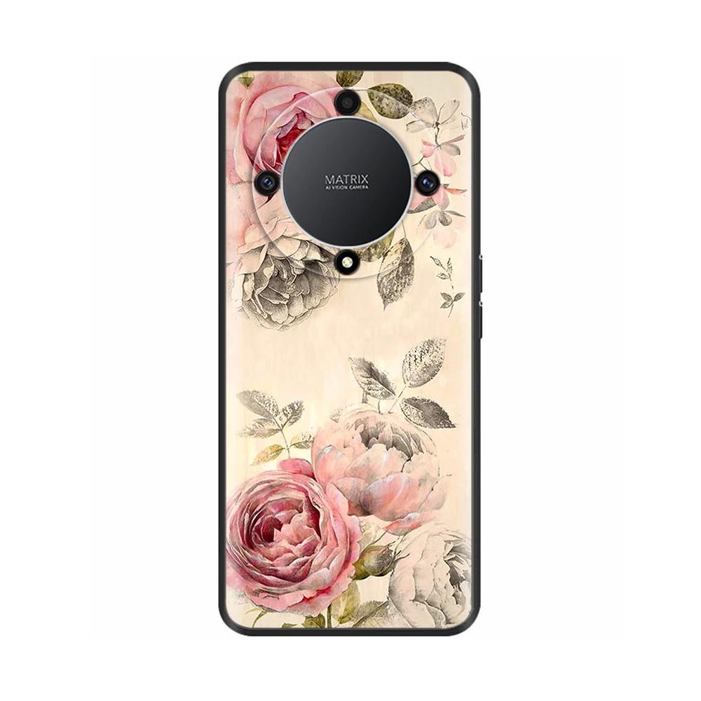 For Honor X9A Case Silicon Phone Back Cover For Huawei Honor X9A Case Soft Bumper Fundas Coque HonorX9A Shockproof Shells Covers