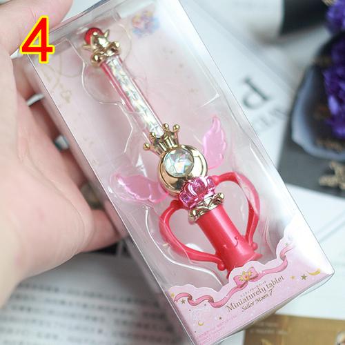 Bandai Gashapon Sailor Moon Transformer Magic Wand Box Egg Mobile Phone Chain Pendant Pendant Figure Playthings