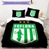 Flora Tallinn Pattern Bedding,Quilt Set Quilt Cover Pillowcase Home Birthday Gift (1*duvet cover+2*pillowcase,without core)