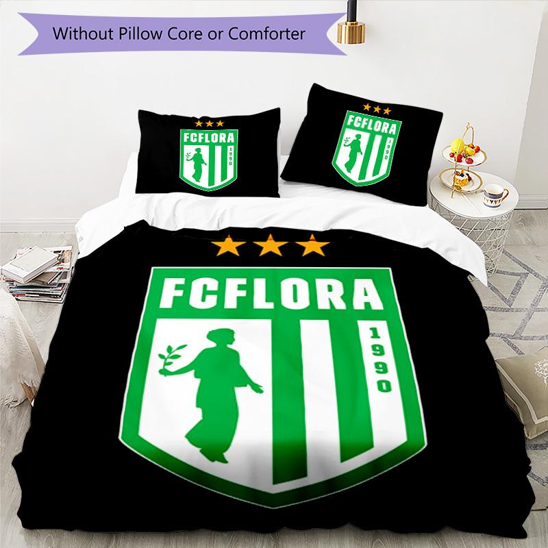 Flora Tallinn Pattern Bedding,Quilt Set Quilt Cover Pillowcase Home Birthday Gift (1*duvet cover+2*pillowcase,without core)