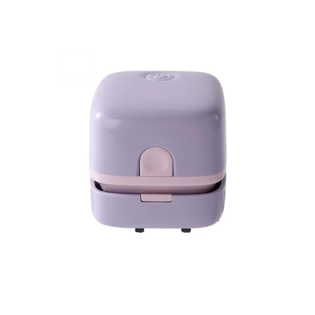 Compact Handheld Desktop Vacuum Cleaner Mini Tabletop Dust Collector for Office Home School Use USB Rechargeable