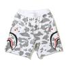 Pantaloncini Casual Bape Shark Camo da Uomo Estivi da Spiaggia Board Shorts a 5 Tasche Pantaloncini da Campo Streetwear