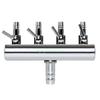 24TE 2/4/6/8/10 Way Air Splitter for Valve Aquarium Fish for Tank Air Split