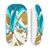 Souris blanc Sans Fil Dragon Ball Vegeto Blue manga anime