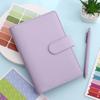 A6 Binder Ledger Macaron Colorful Money Binder Organizer Artwork Budget Planner  College Student